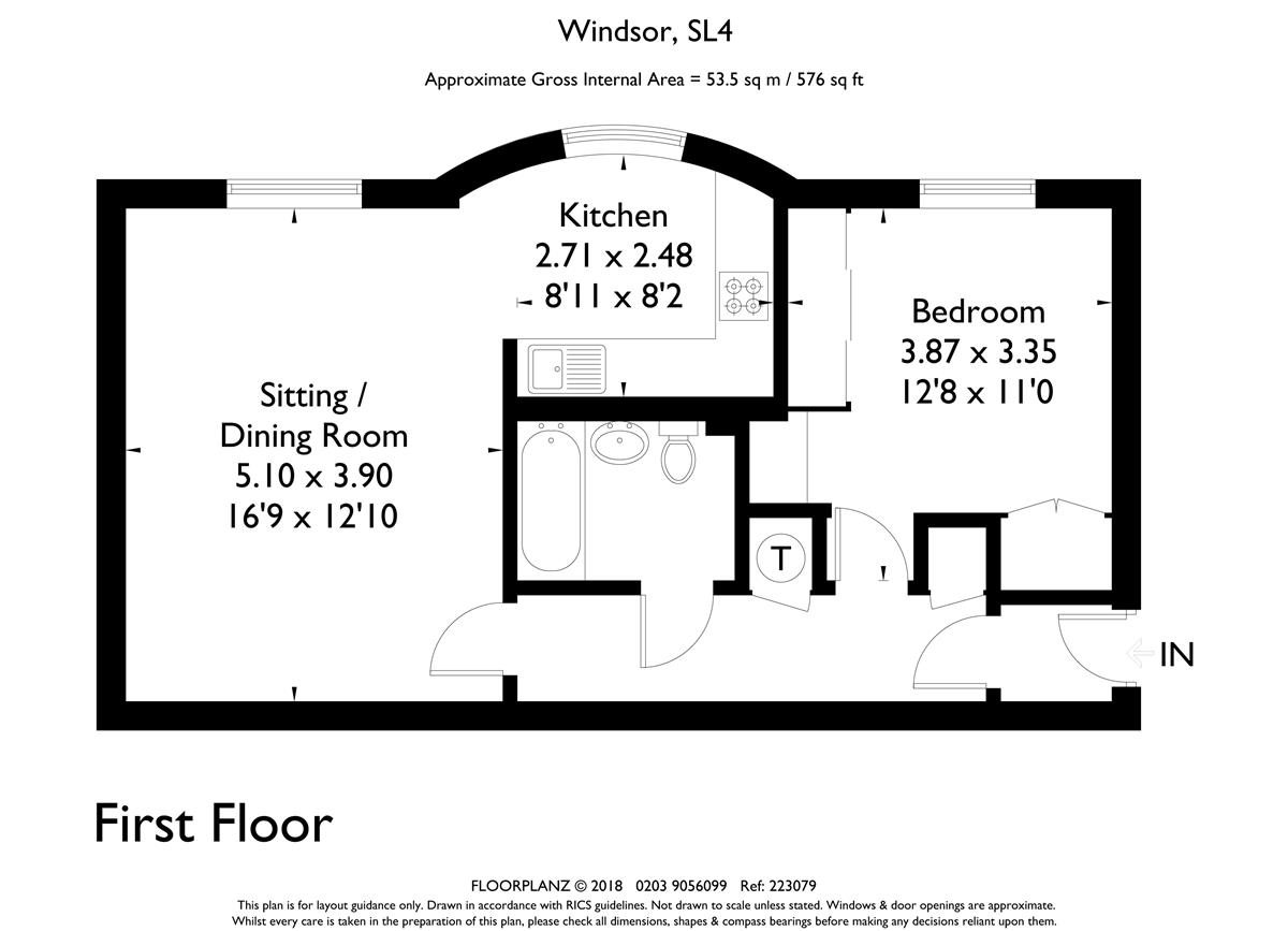 1 Bedrooms Flat for sale in Concorde Court, Windsor SL4