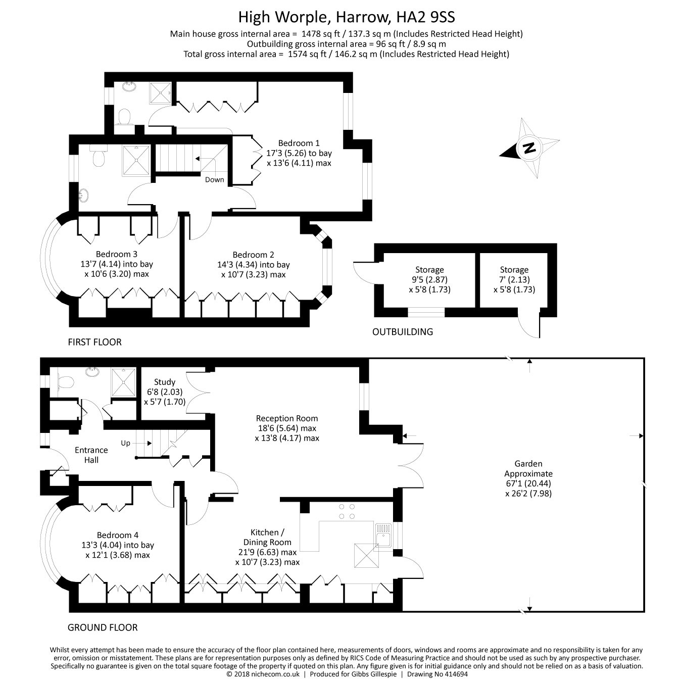 4 Bedrooms Semi-detached house for sale in High Worple, Harrow, Middlesex HA2