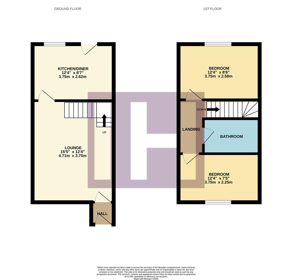 7, Lowfields Walk, Stockton-On-Tees floorplan