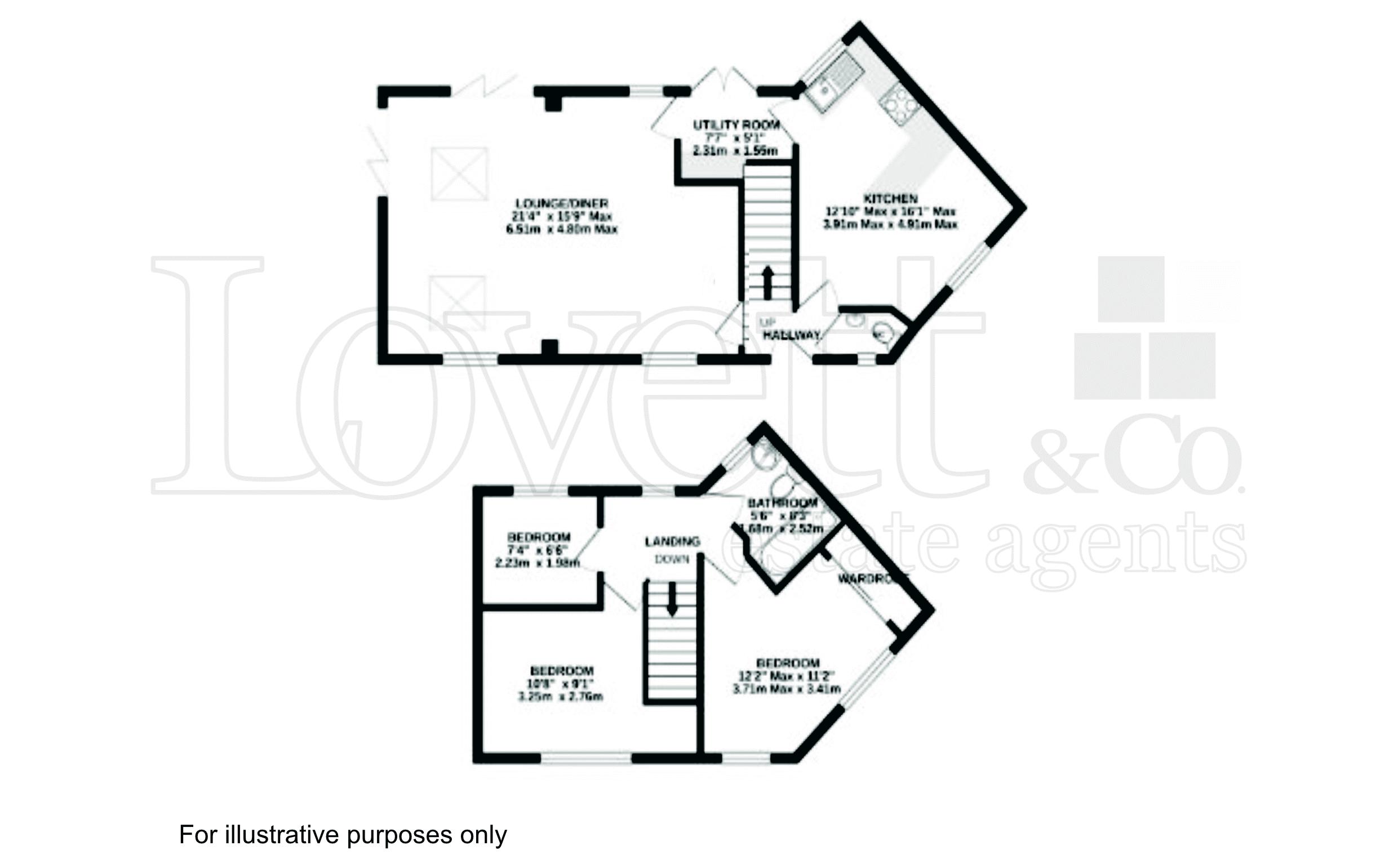 26, Patterdale Road, Cannock floorplan