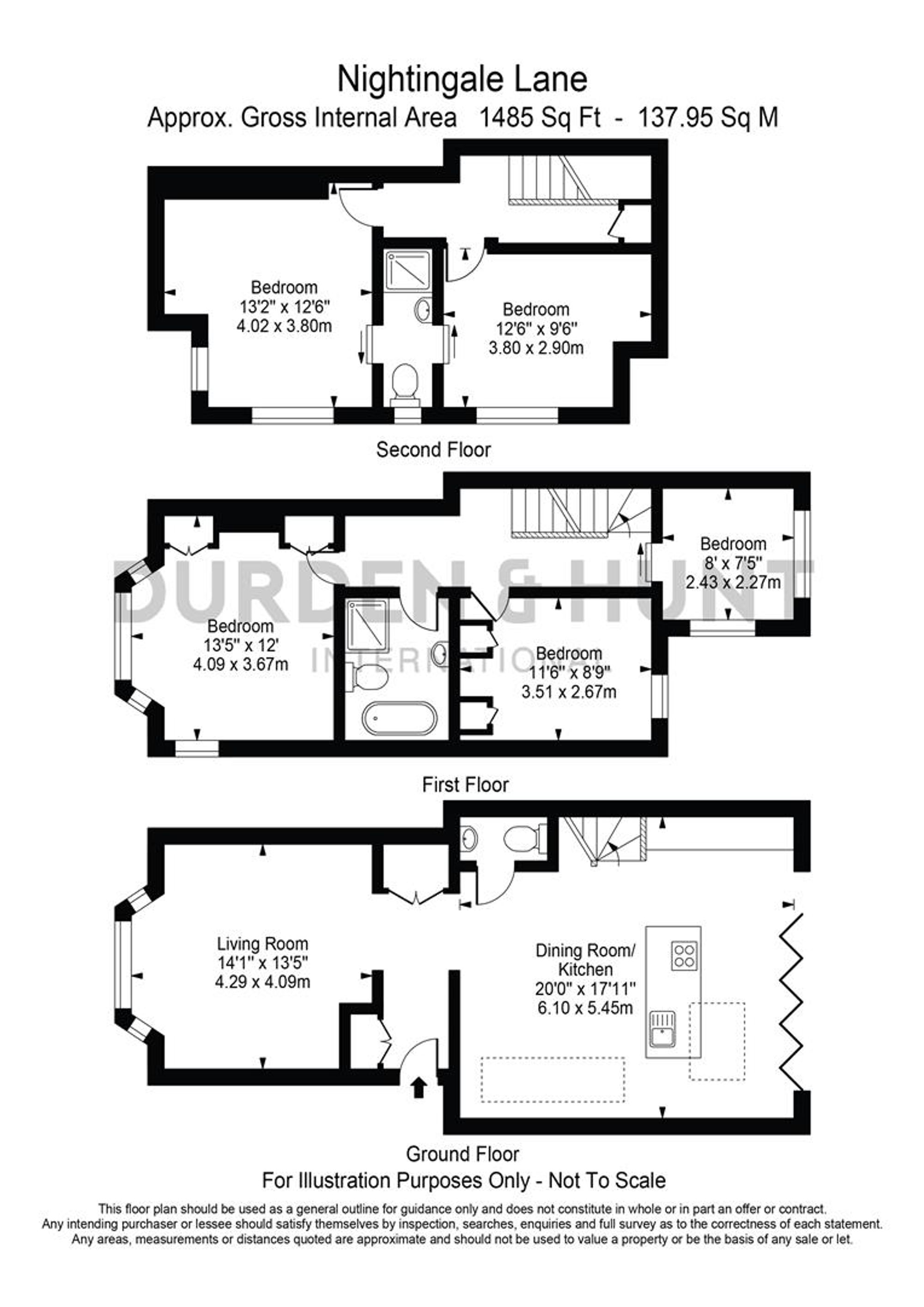 65 Nightingale Lane, London floorplan