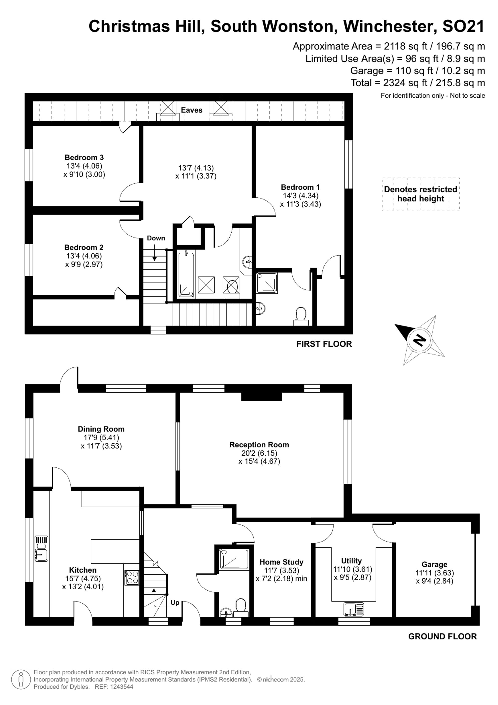 The Conifers Christmas Hill, Winchester floorplan