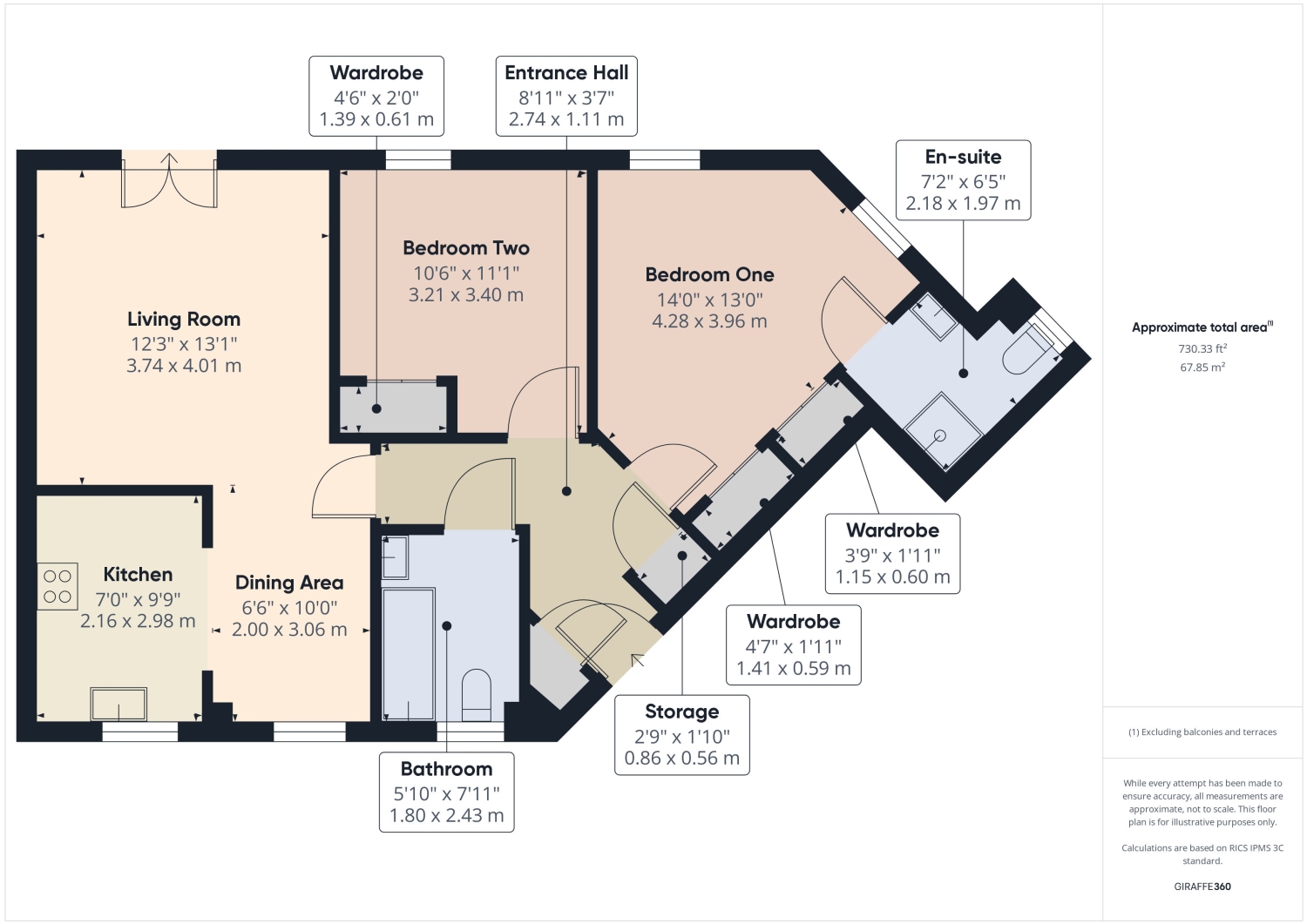 233, Eagle Way, Peterborough floorplan