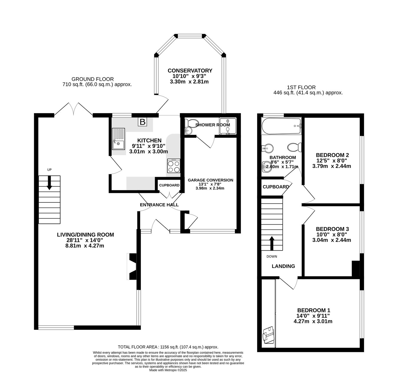 5, Kennelwood, Abergavenny floorplan