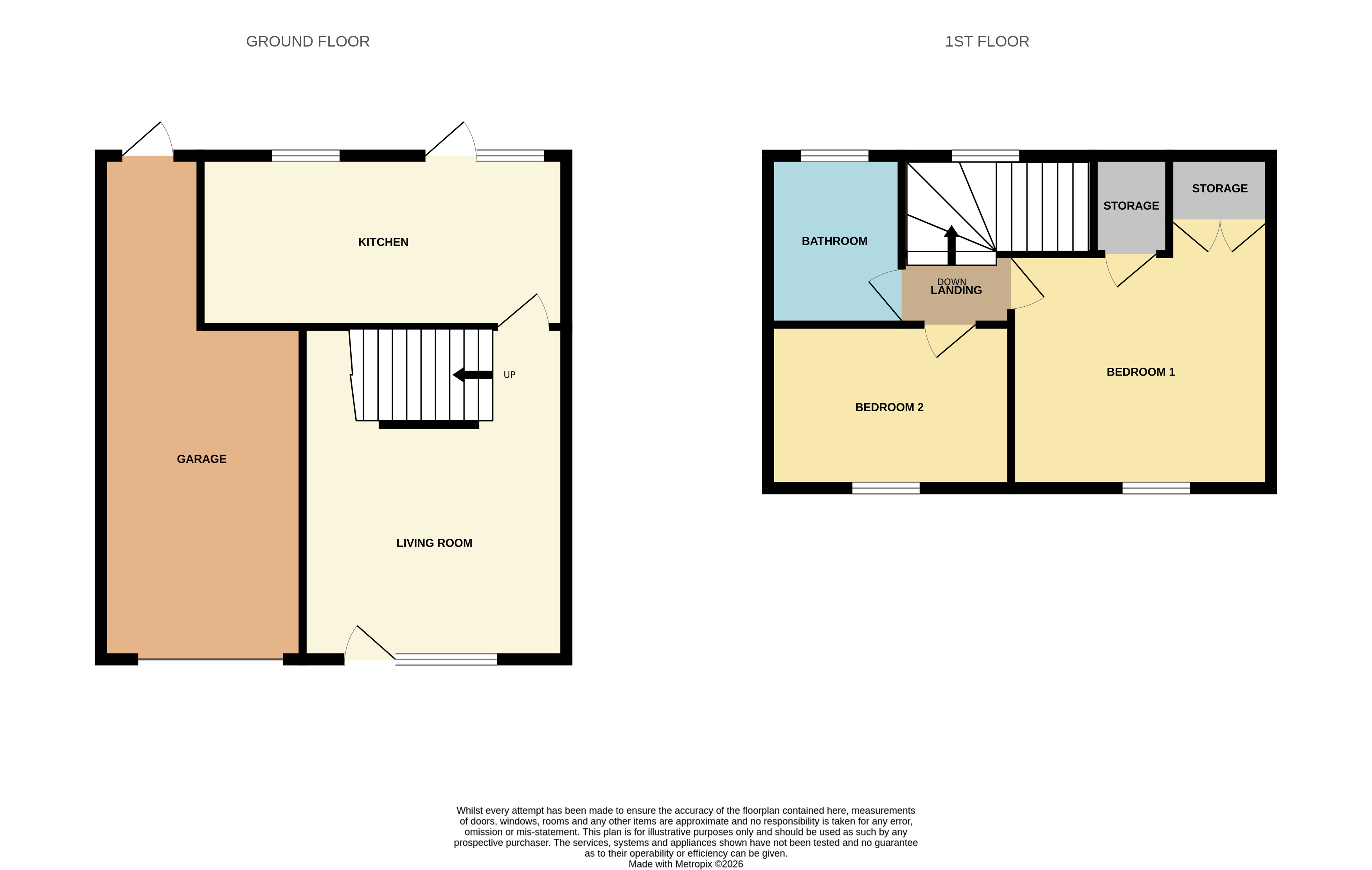 15, Duchy Close, Burton-on-Trent floorplan