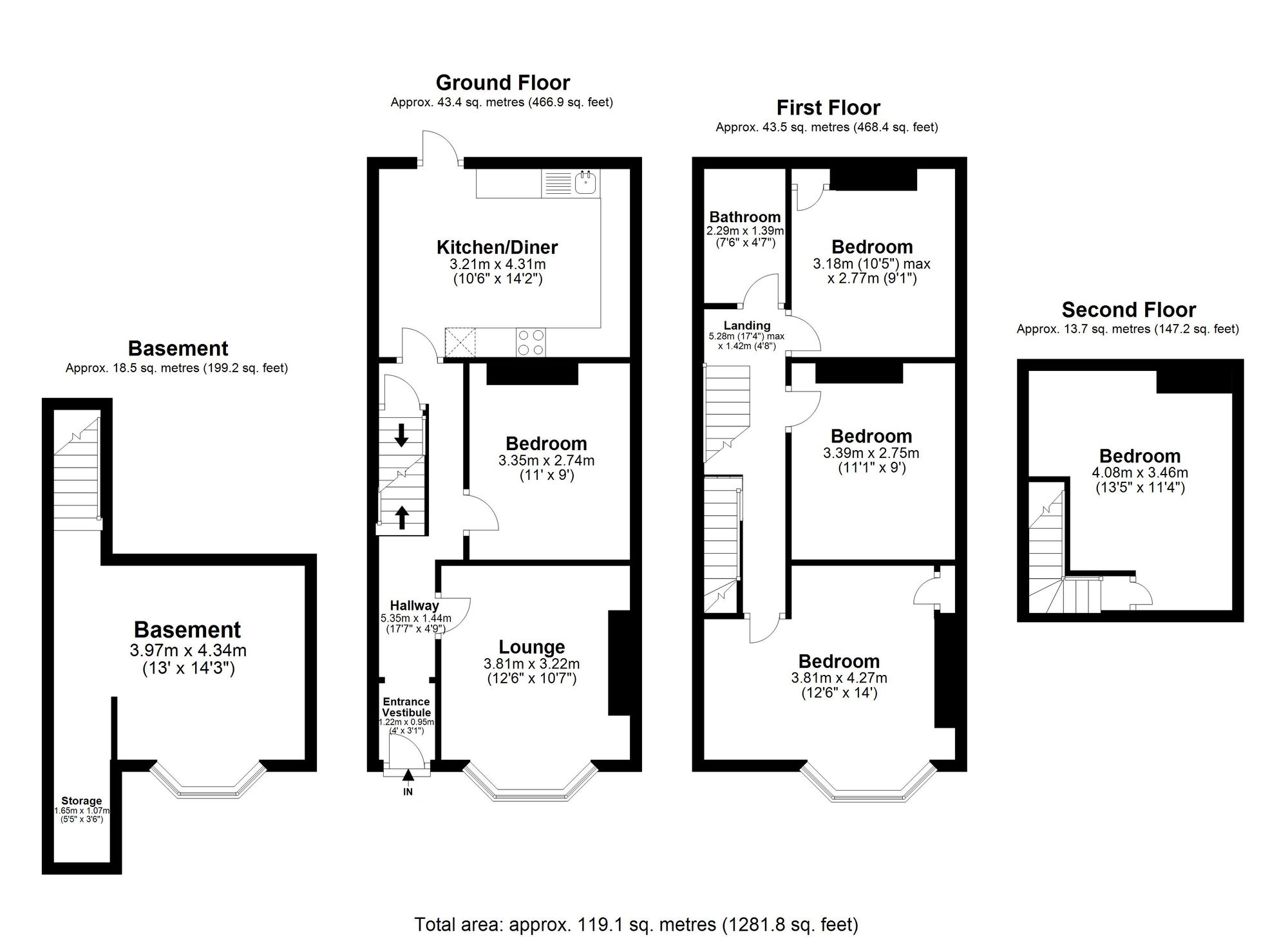 113 Edinburgh Road, Liverpool floorplan
