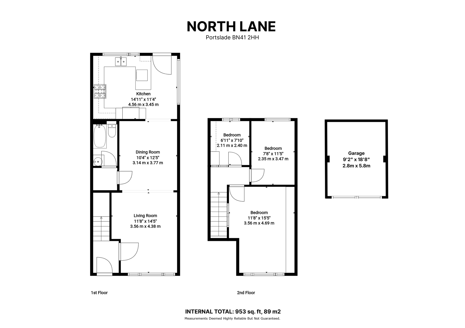 North Lane, Portslade, BN41 floorplan