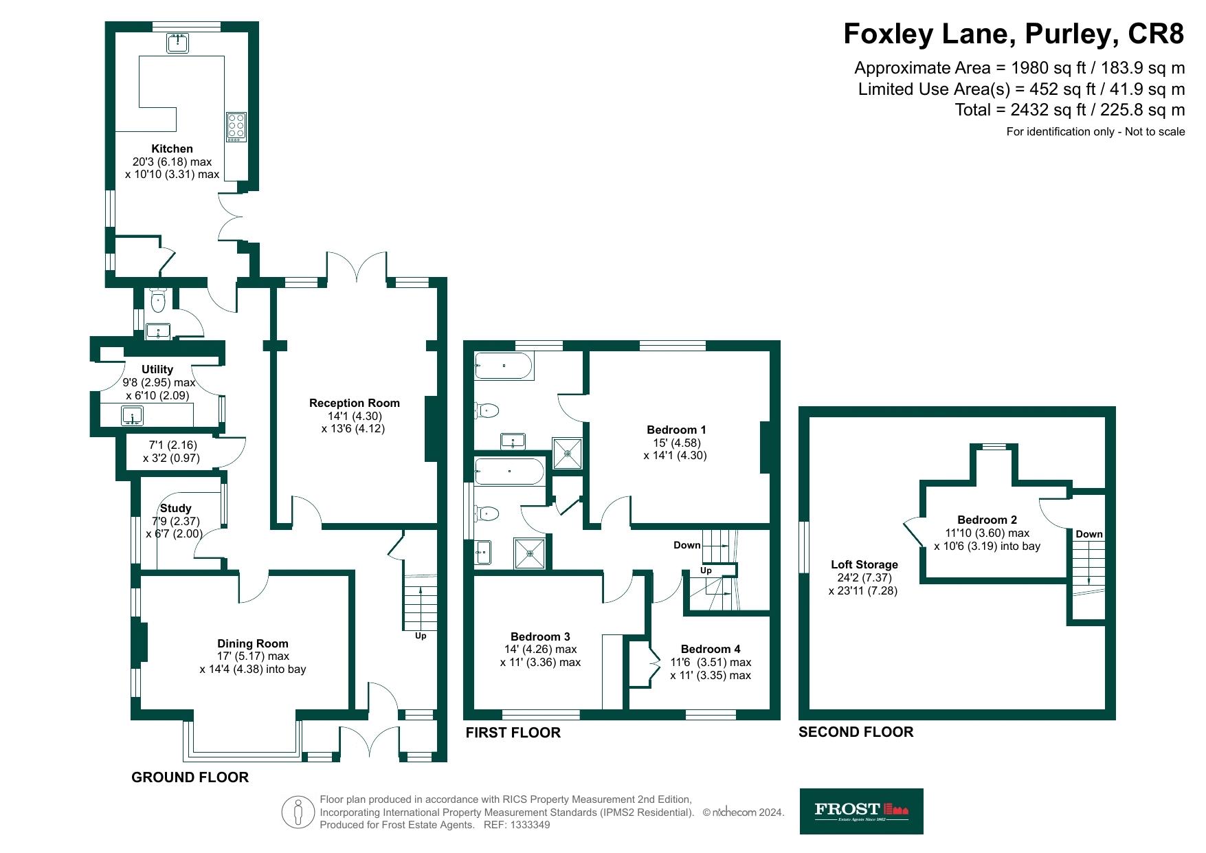 Foxley Lane, West Purley floorplan