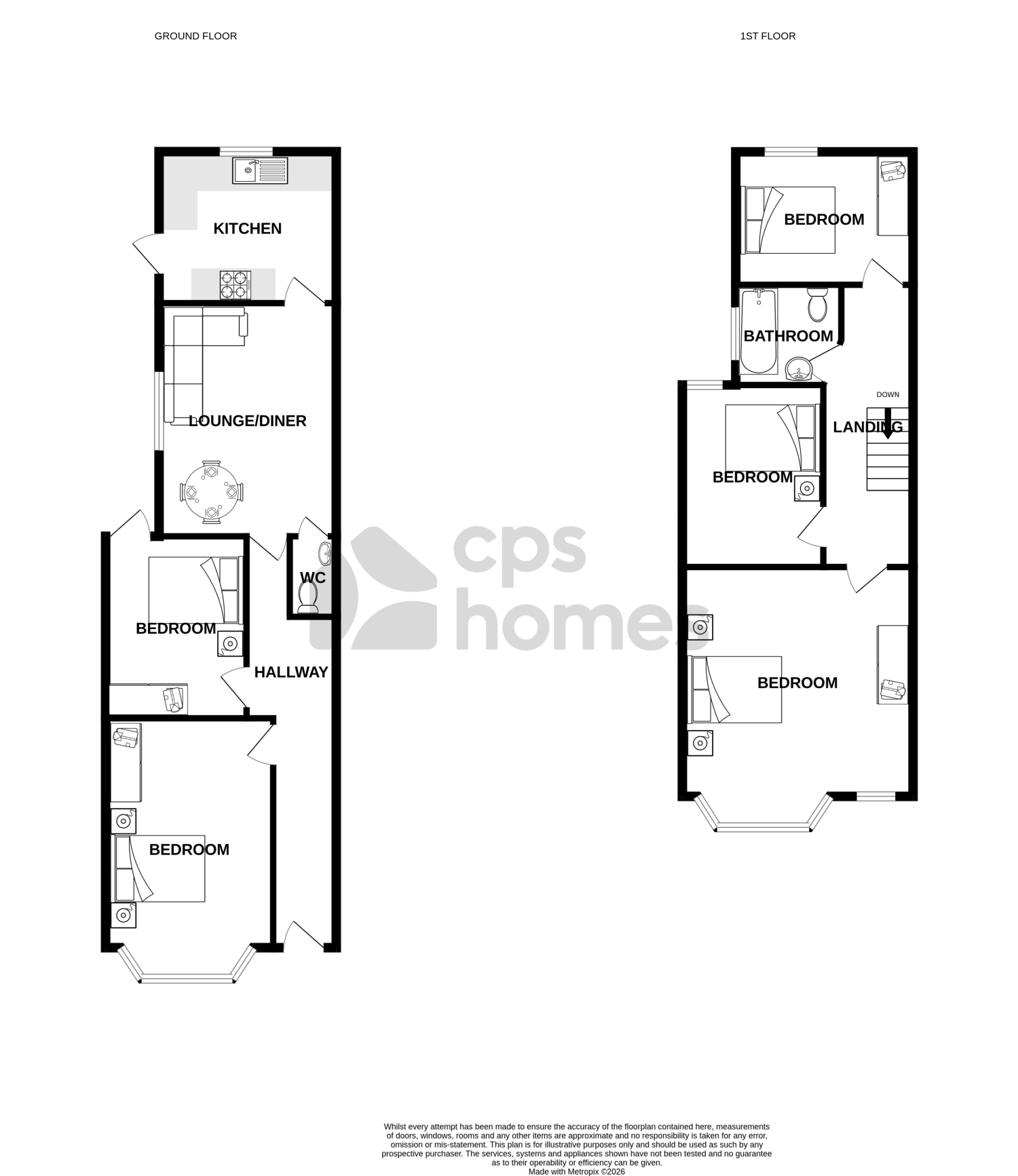 24, Dogfield Street, Cardiff floorplan