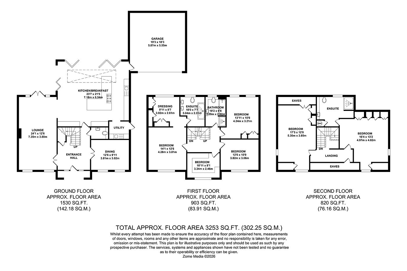 13, Charlotte Drive, West Malling floorplan