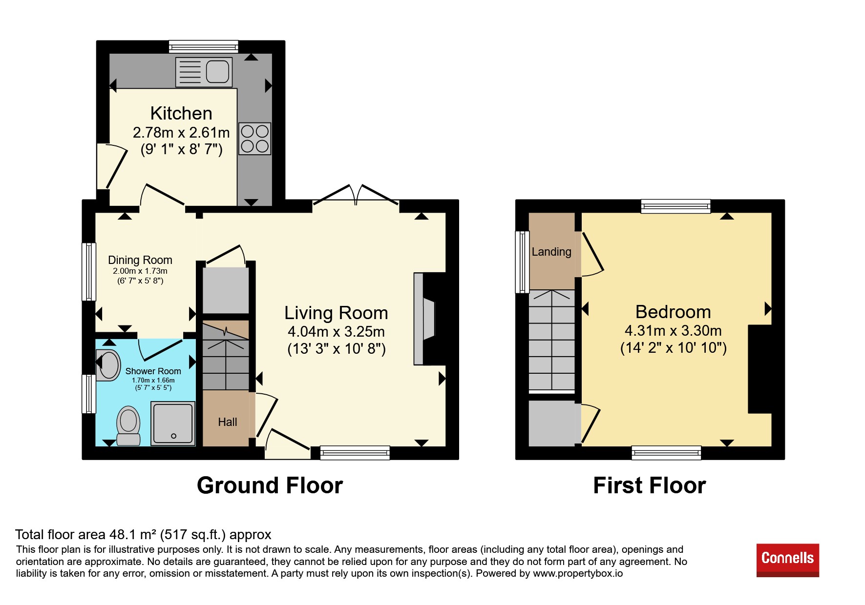 Charity Cottage, Main Street, Buckingham floorplan