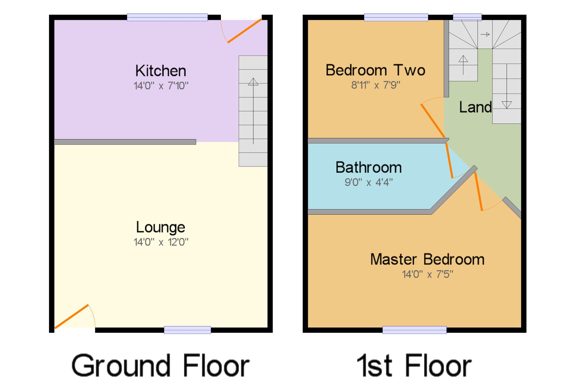 2 Bedrooms Terraced house for sale in Tomlin Square, Tonge Moor, Bolton, Greater Manchester BL2