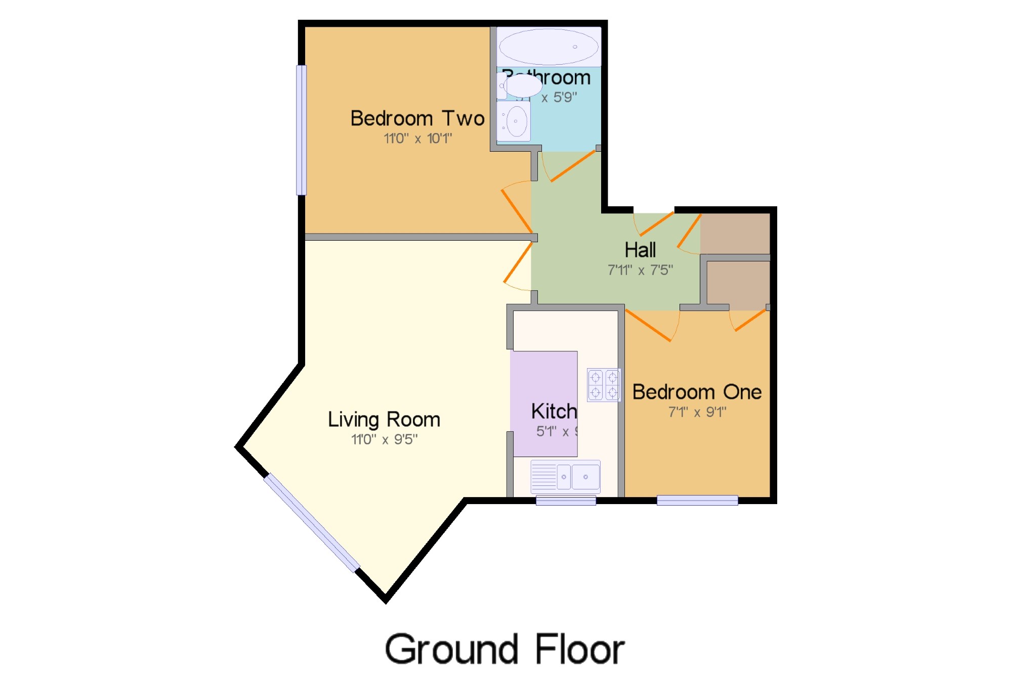 2 Bedrooms Flat for sale in Turnstone Court, Greenfinch Way, Morecambe, Lancashire LA3