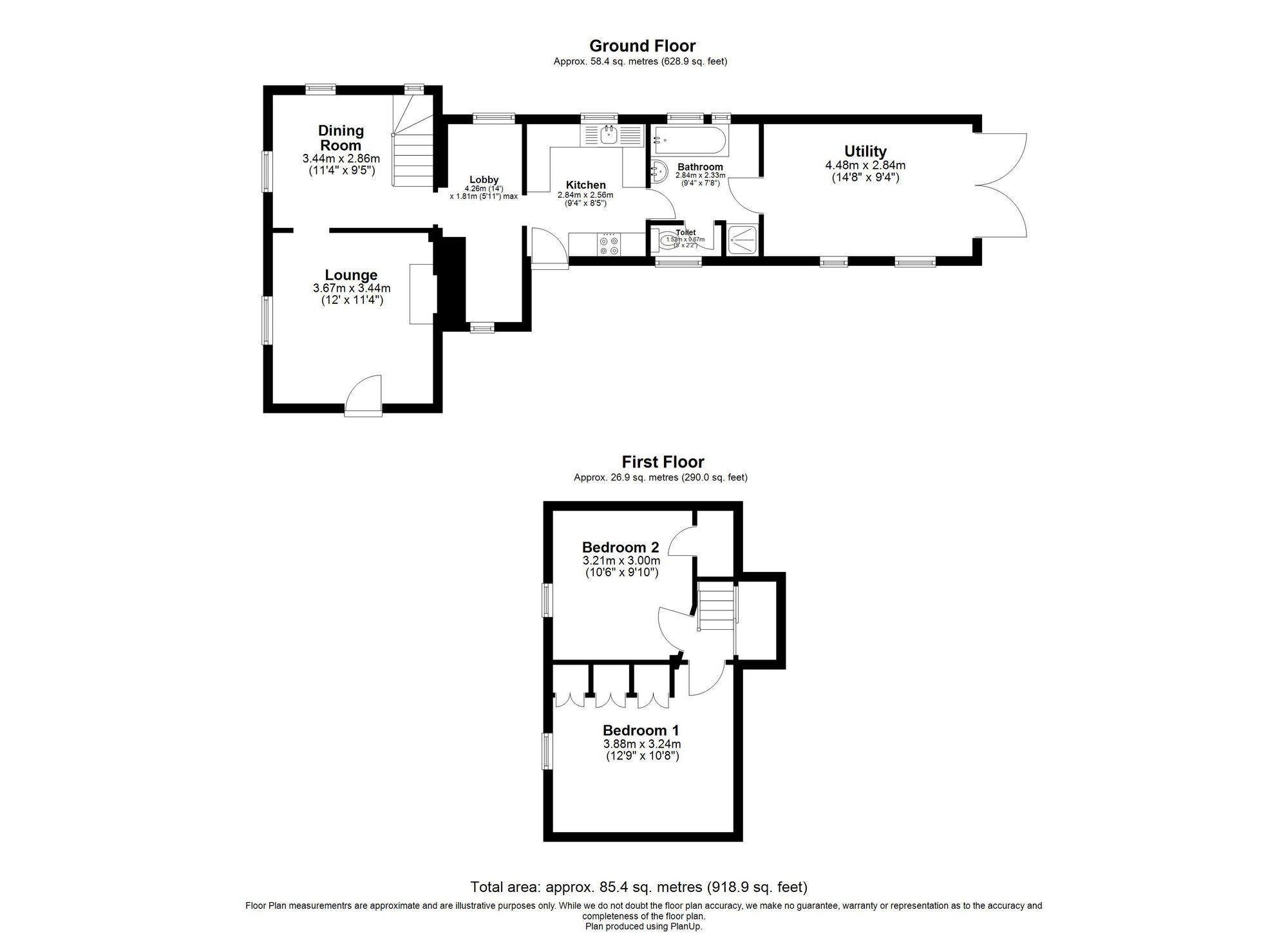 The Lodge, Tyrells Hall, Hertfordshire floorplan