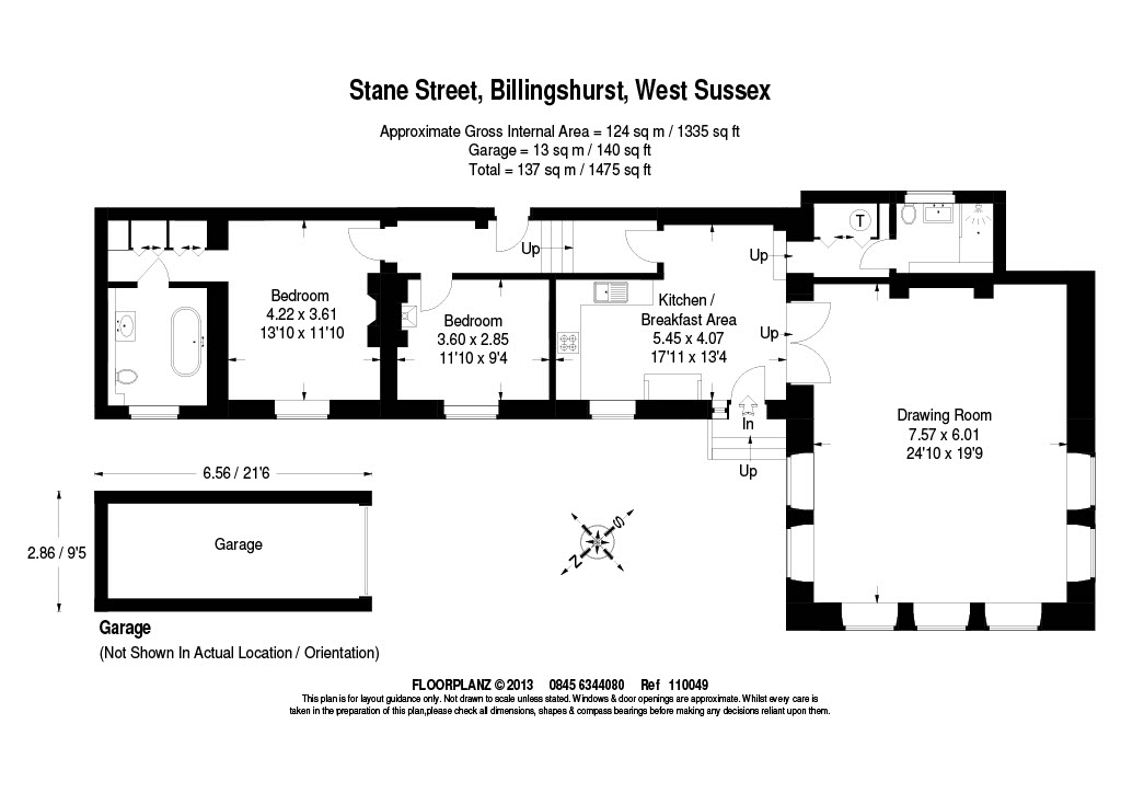 The Manor House, 7, Stane Street, Billingshurst floorplan