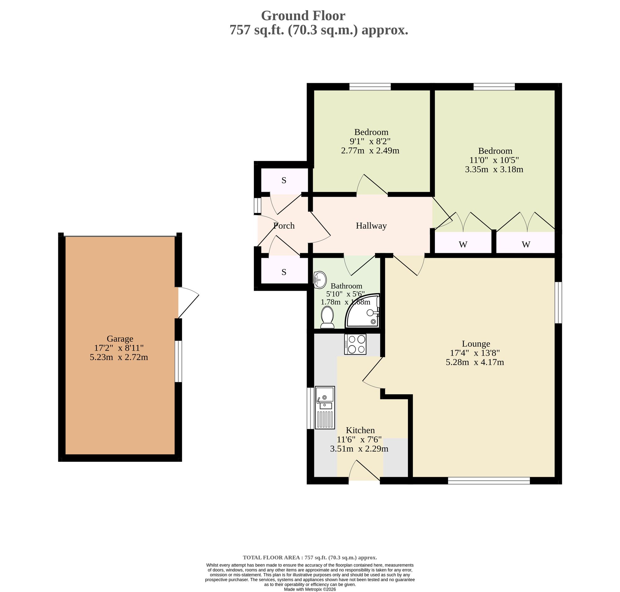 3 Drapers Hill, Eye floorplan
