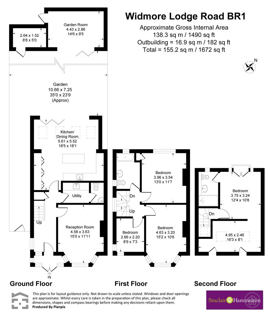 65, Widmore Lodge Road, Bromley floorplan