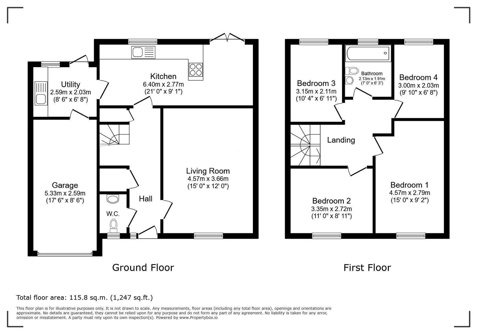 15, Searles View, Horsham floorplan