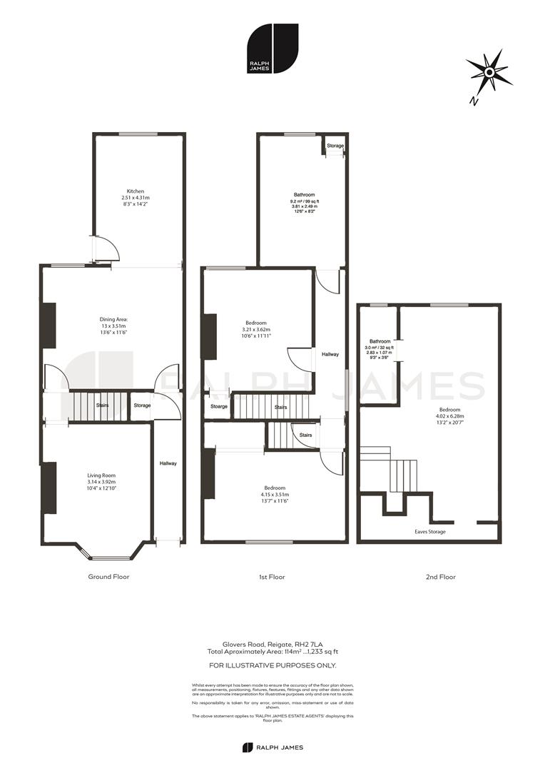 Glovers Road, Reigate floorplan