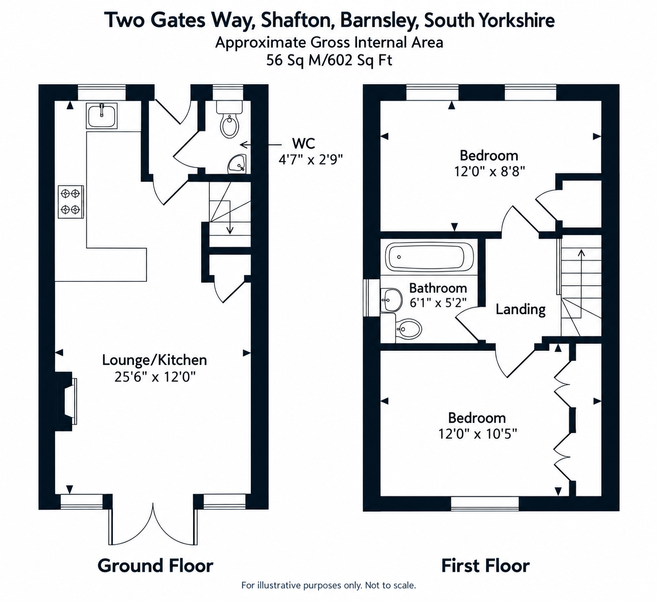 Two Gates Way, Barnsley floorplan