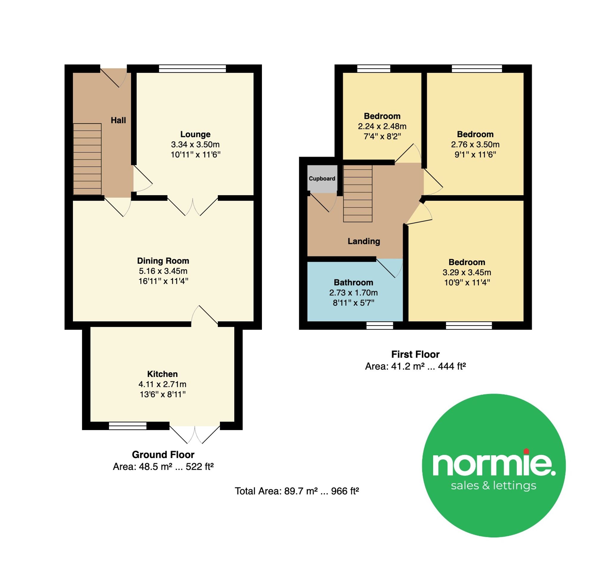 6 Polefield Hall Road, Manchester floorplan