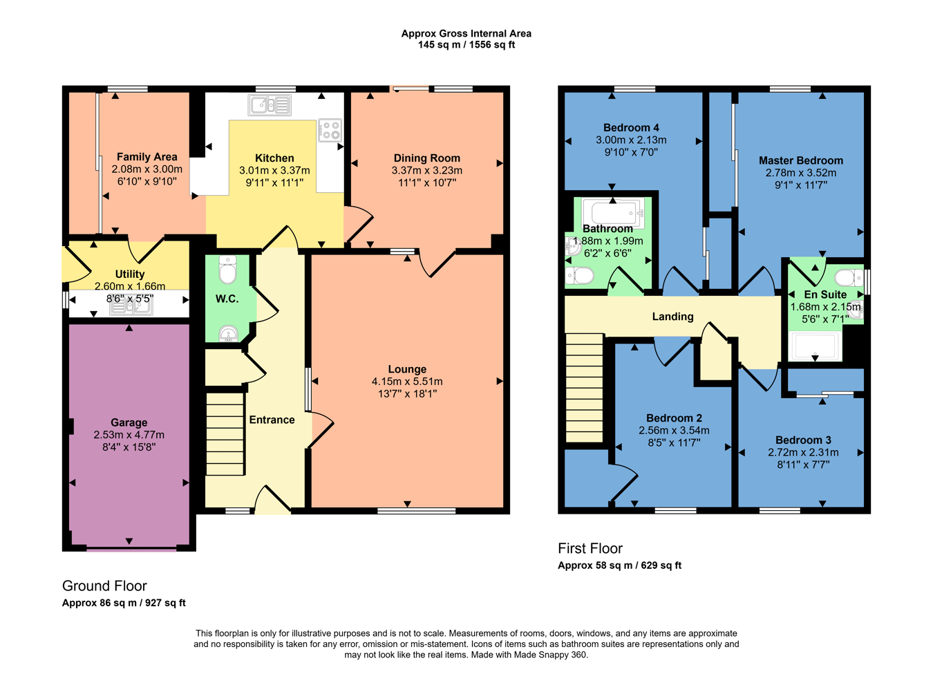 Chestnut Crescent, Leven floorplan