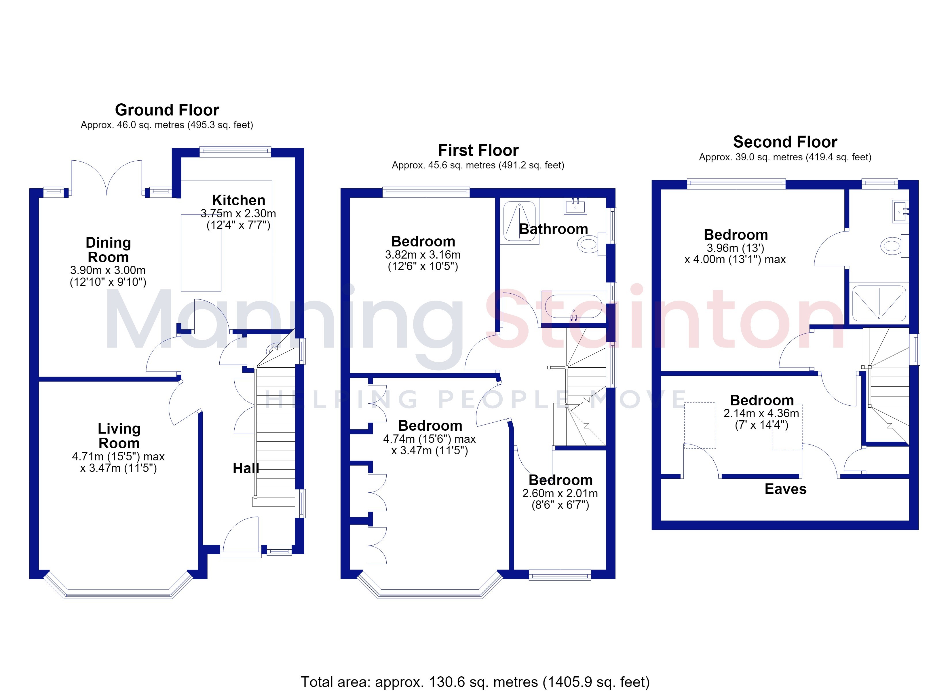 73, Buckstone Avenue, West Yorkshire floorplan