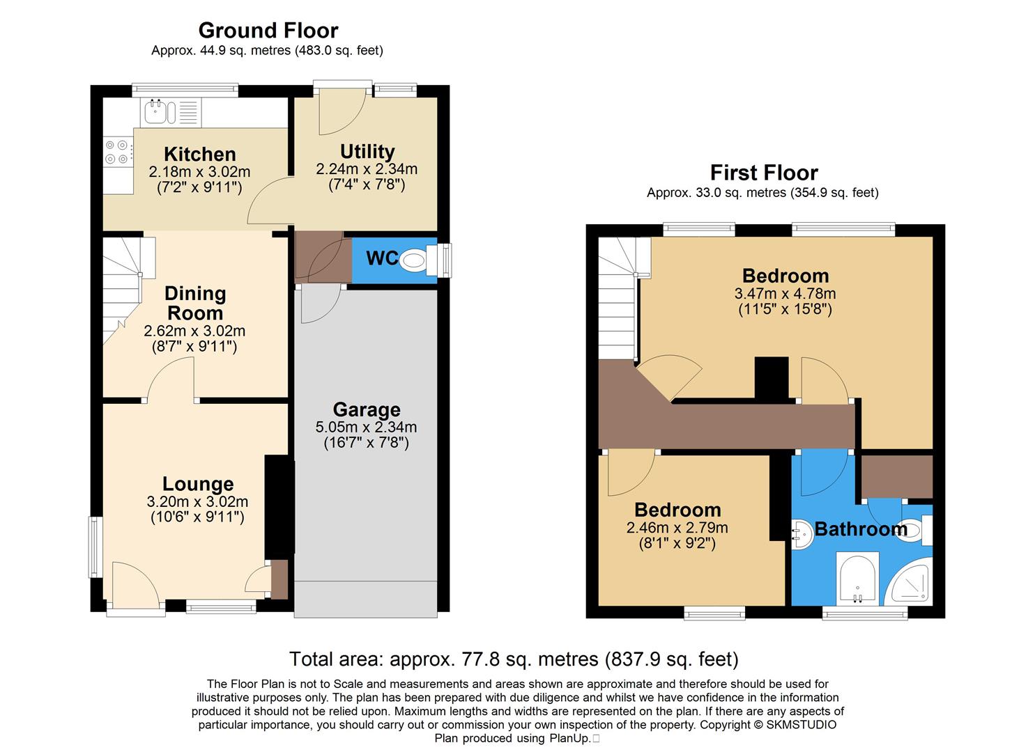 25, High Street, Sandridge floorplan