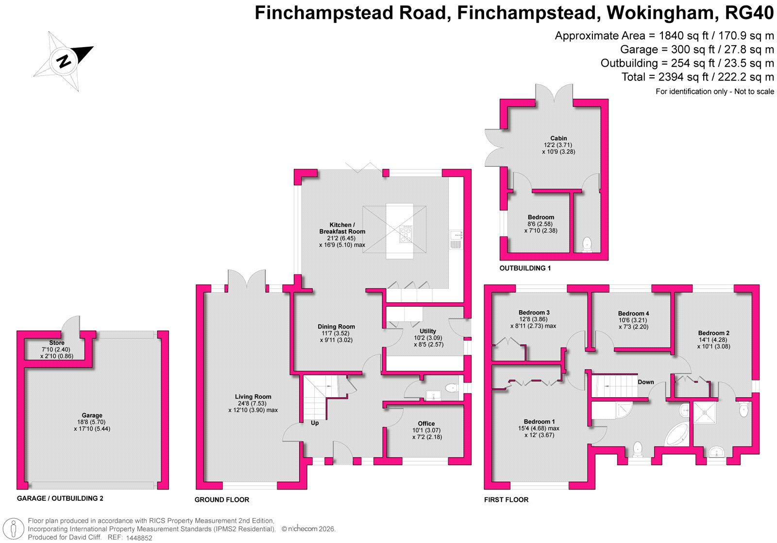 277, Finchampstead Road, Wokingham floorplan