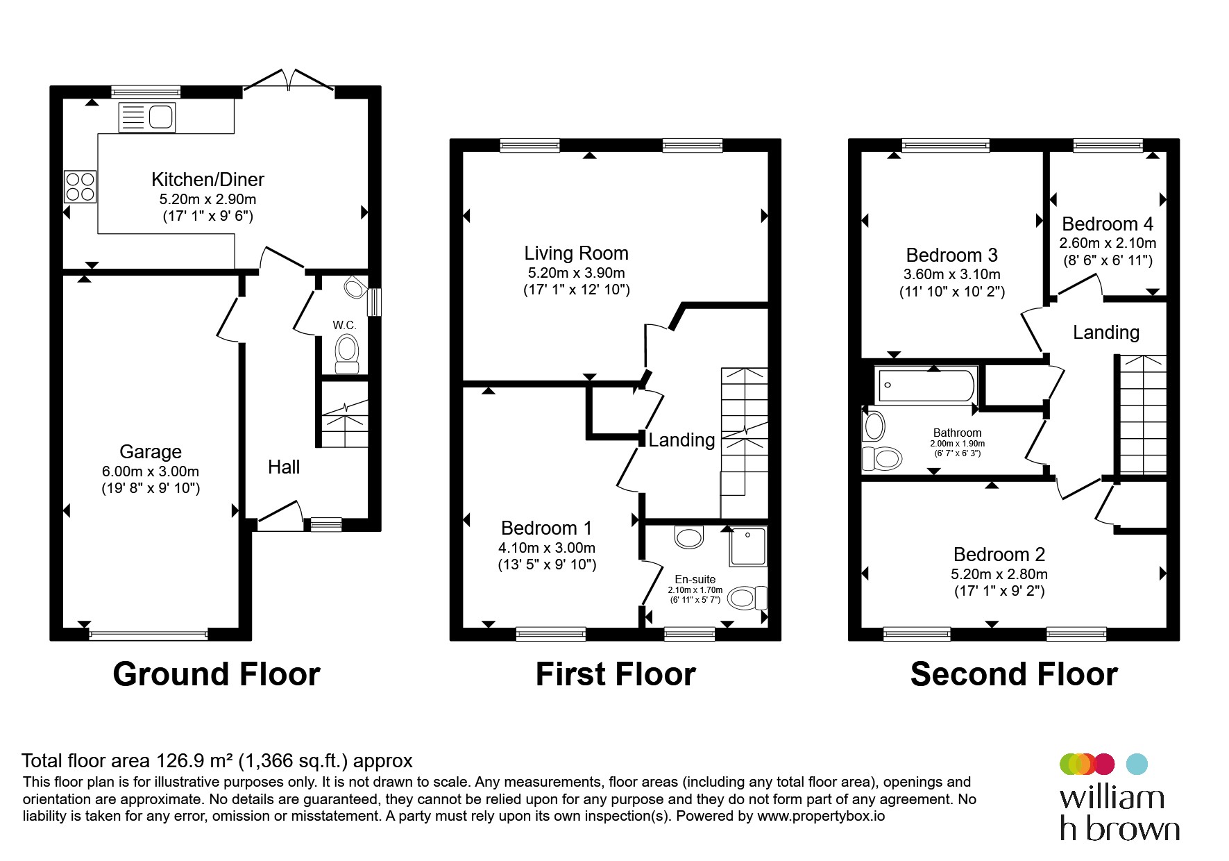 23, Piggott Avenue, Nottingham floorplan
