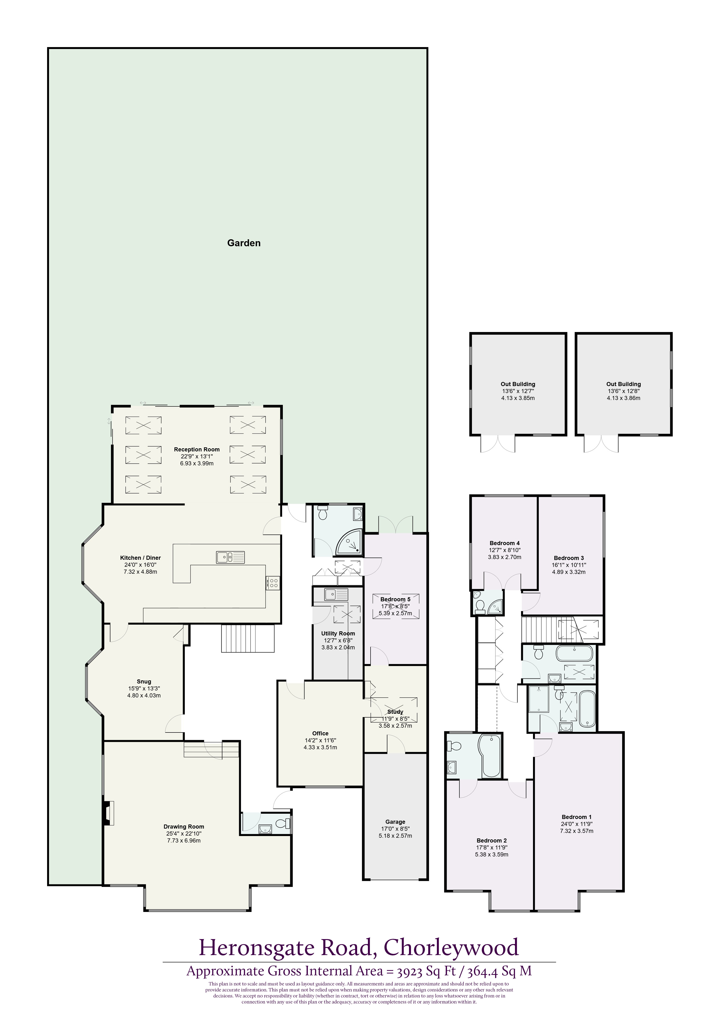 55, Heronsgate Road, Rickmansworth floorplan