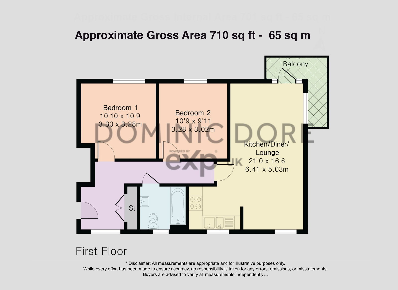 14, Ledbury Court, Cheltenham floorplan