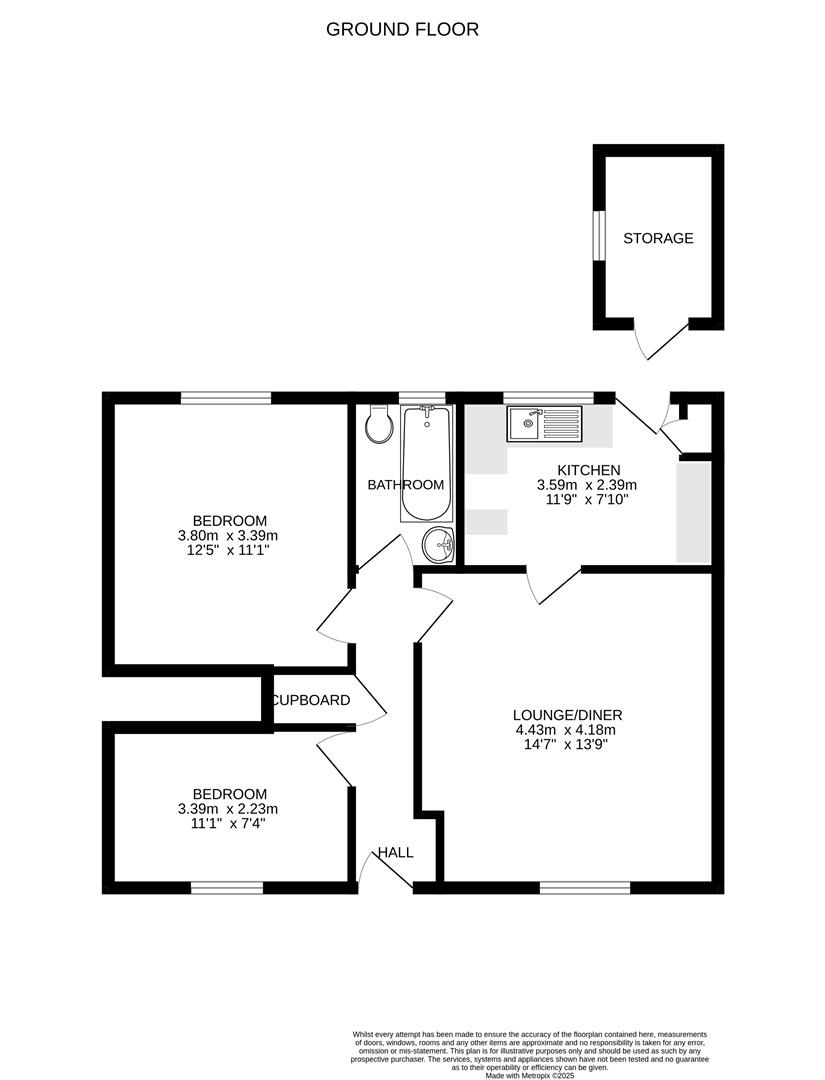 19 Trelawney Road, Helston, Cornwall floorplan