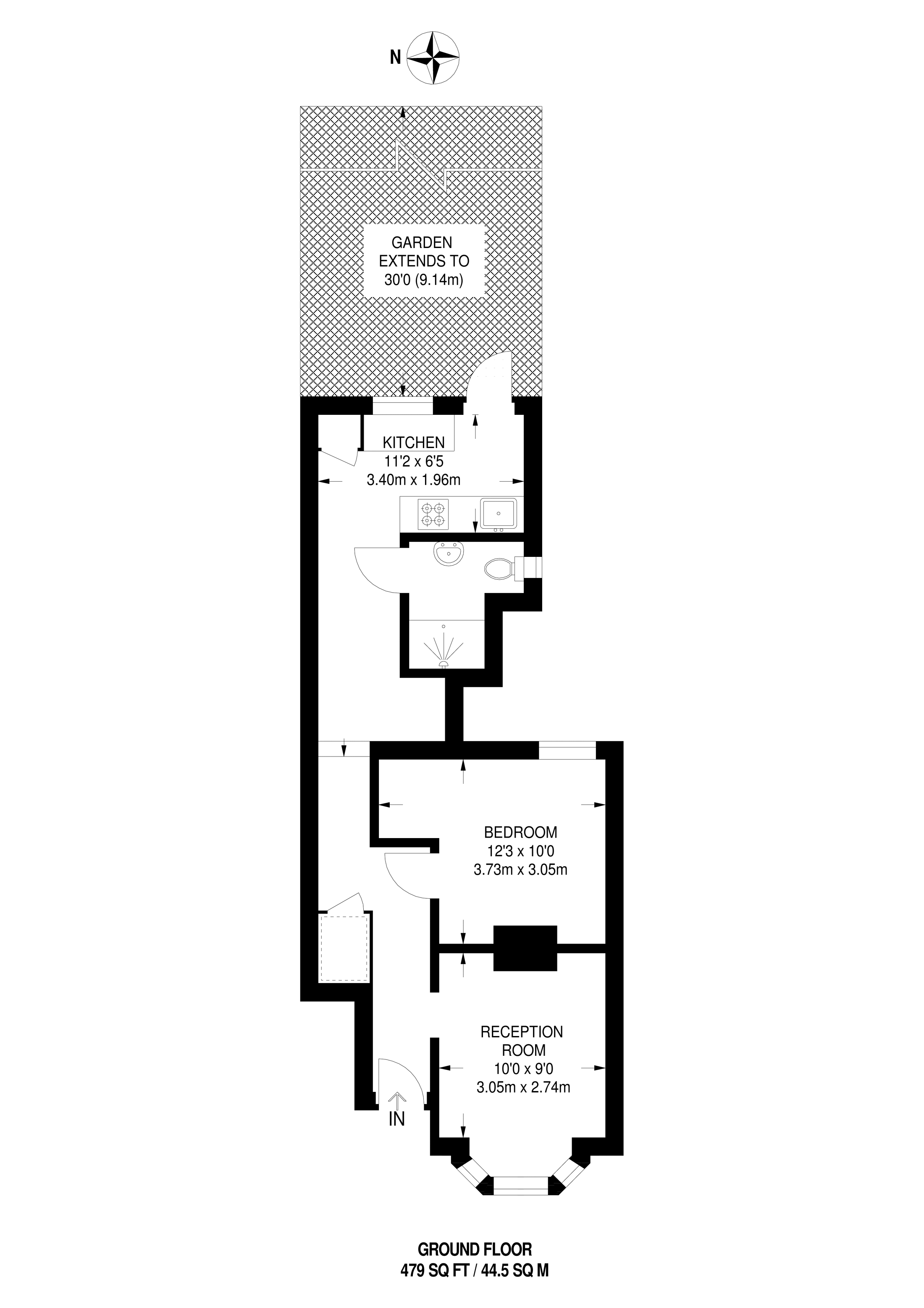 1 Bedrooms Flat for sale in Lancing Road, Croydon CR0