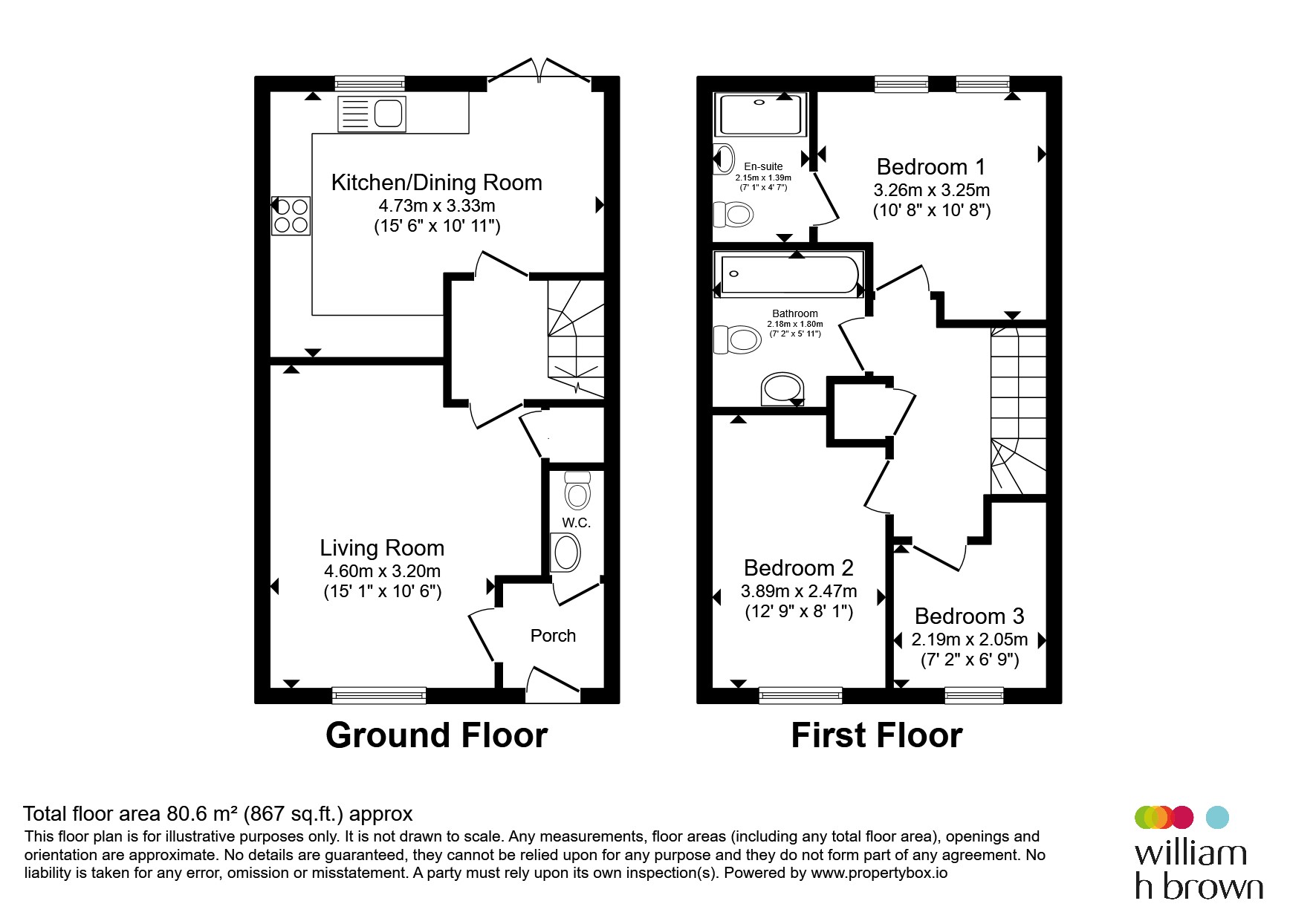 Hewers Way, Mansfield floorplan