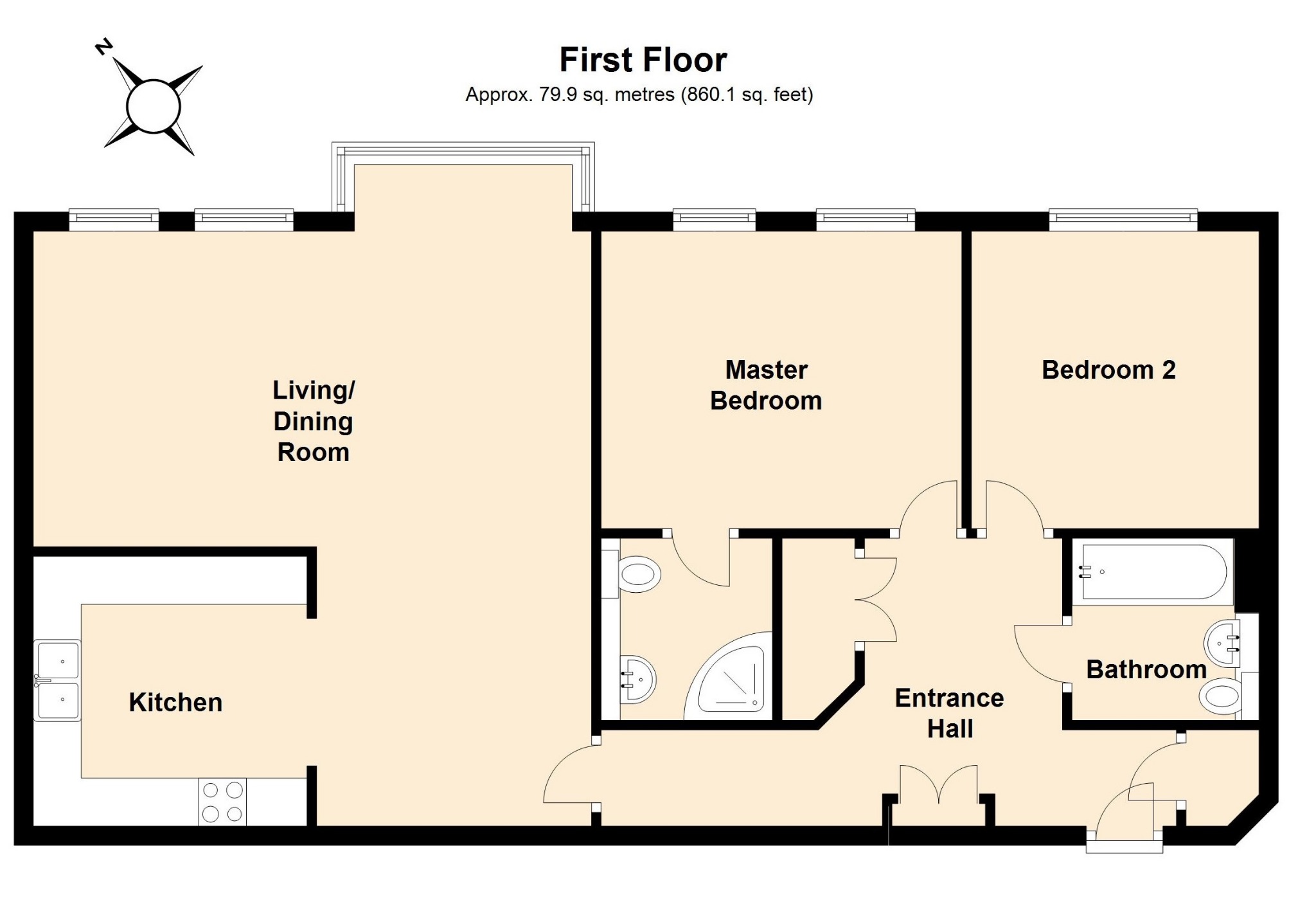 2 Bedrooms  for sale in Kentwyns Drive, Horsham RH13