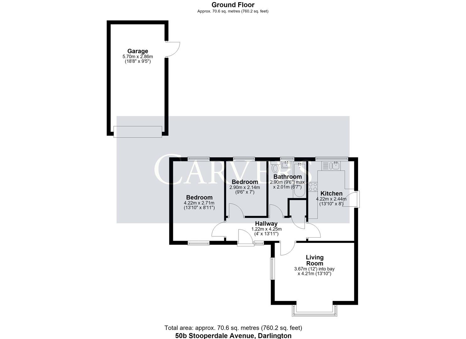 50B, Stooperdale Avenue, Darlington floorplan