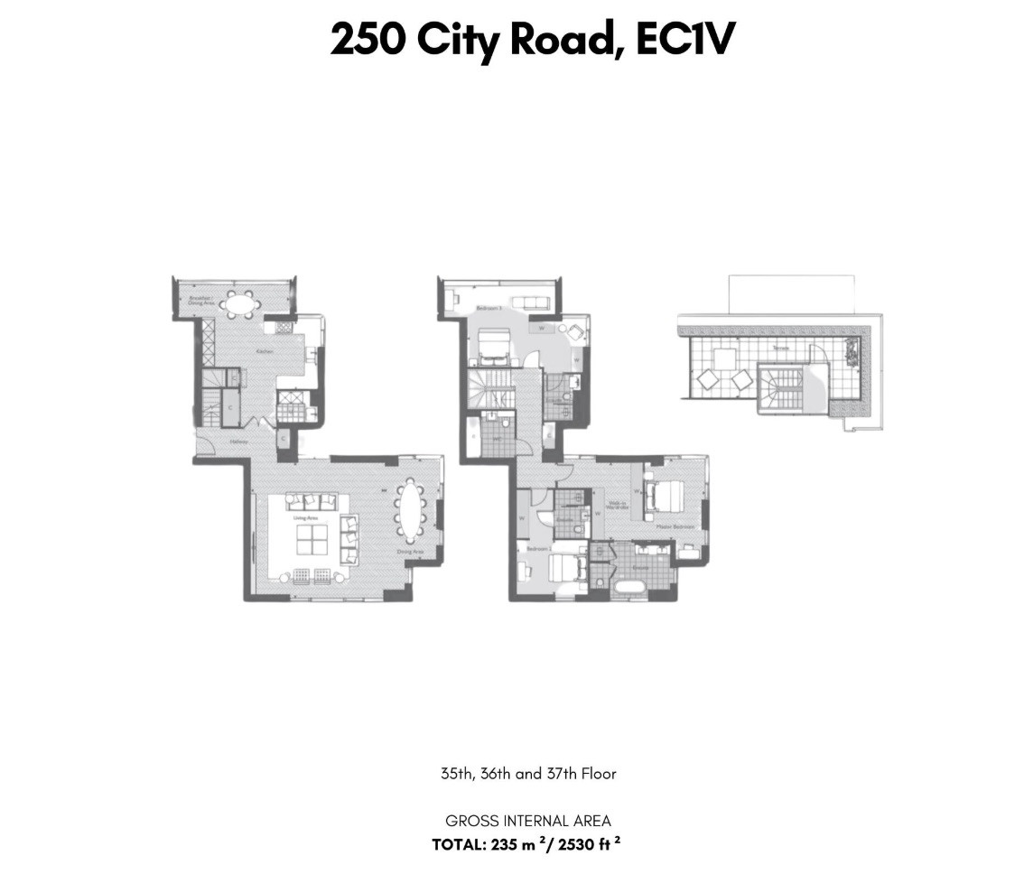 Apartment 212, Valencia Tower, London floorplan
