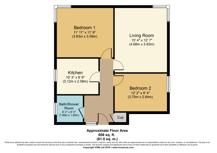 2 Bedrooms Flat for sale in 13 Glamis Drive, Greenock PA16