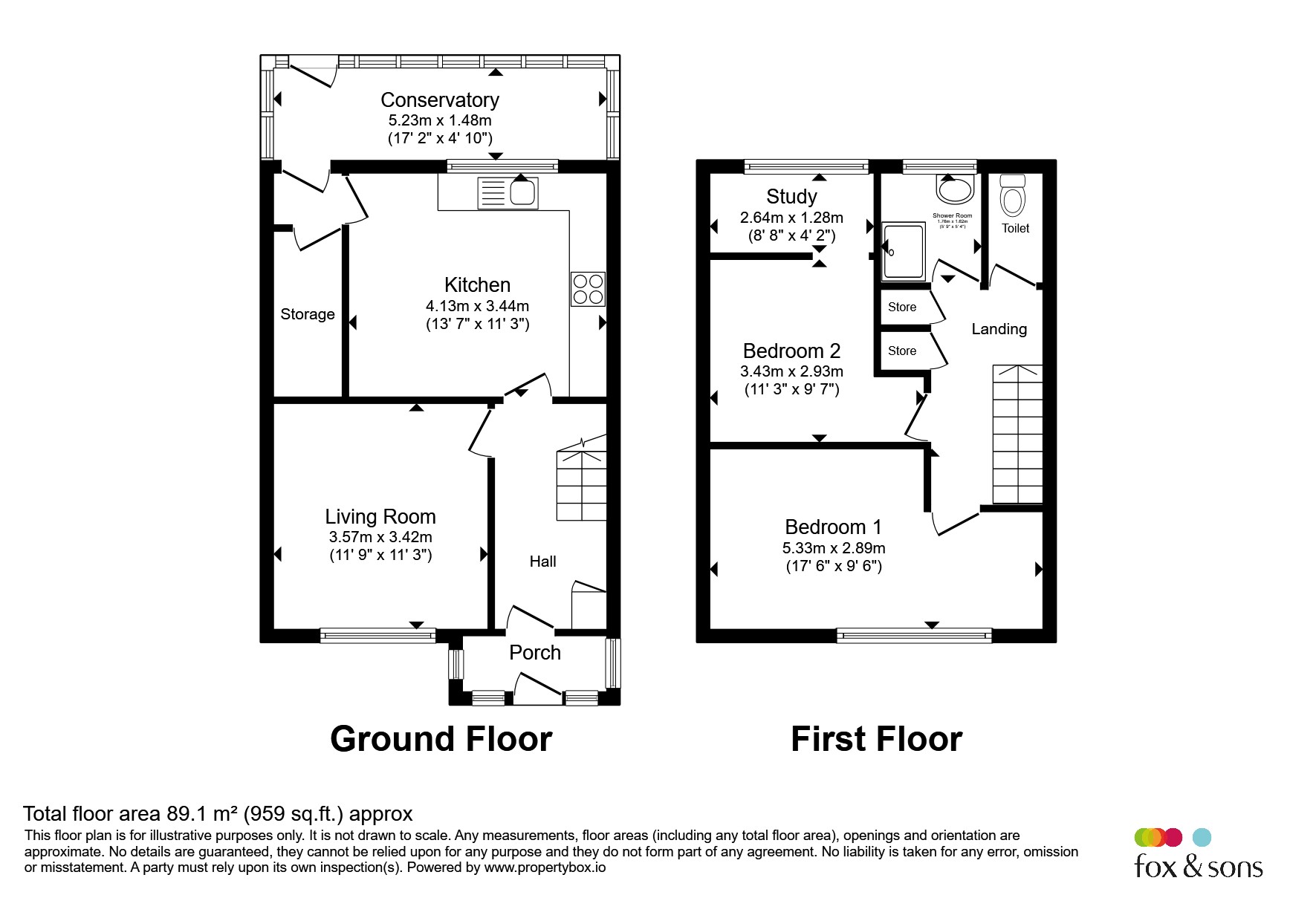 61, Hythe Crescent, Seaford floorplan