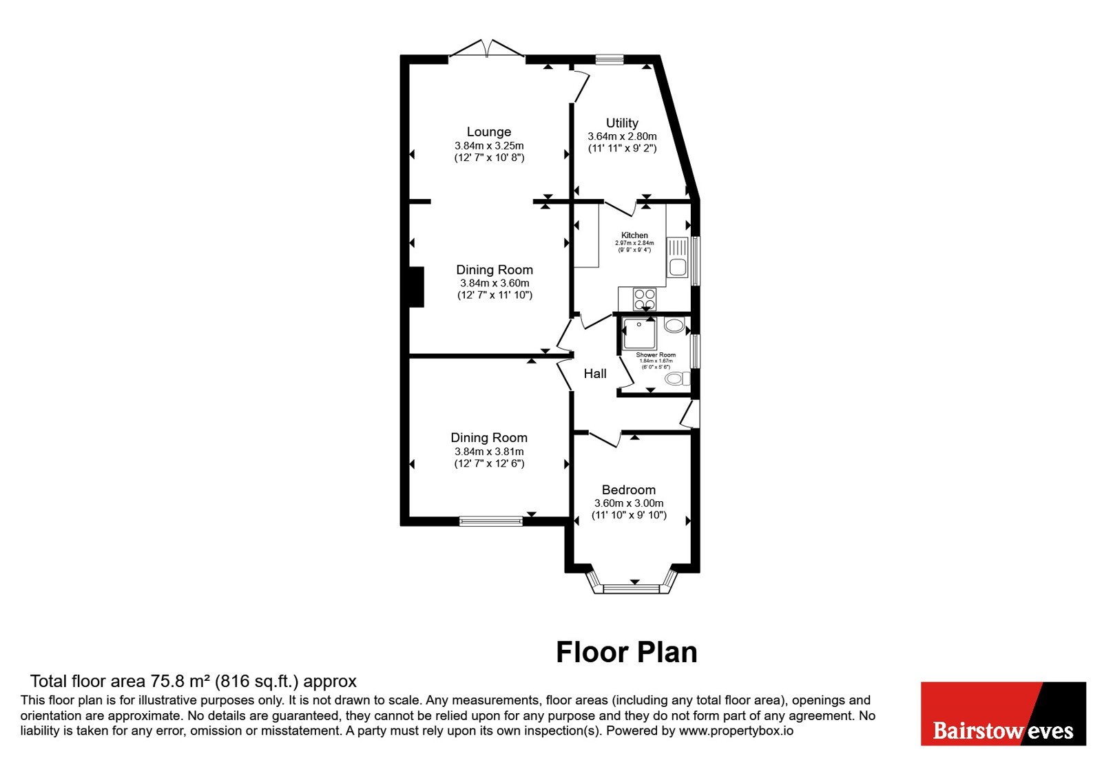 76, Chadville Gardens, Essex floorplan