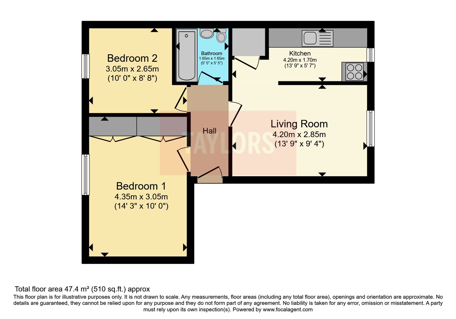 38, Troutbeck, Milton Keynes floorplan