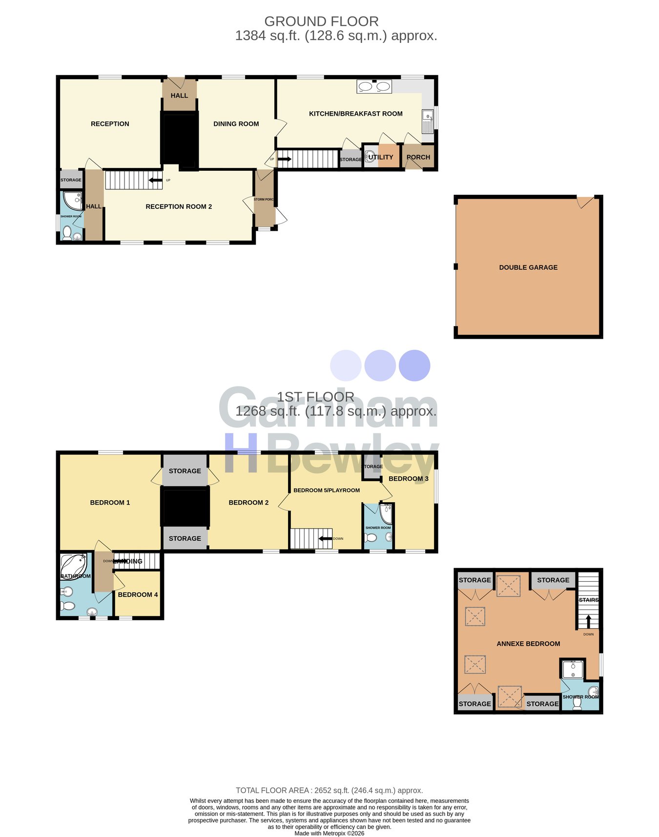 East Park Farmhouse, East Park Lane, Lingfield floorplan