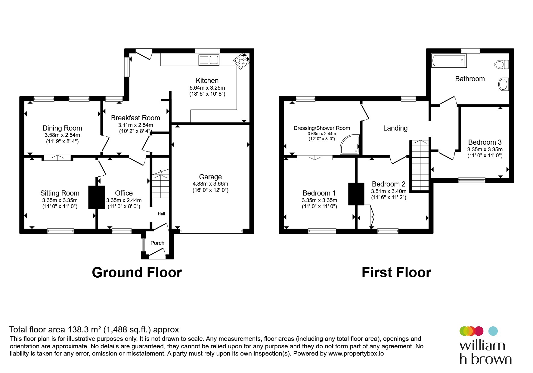 The Tuns Cottage, Main Road, Woodbridge floorplan