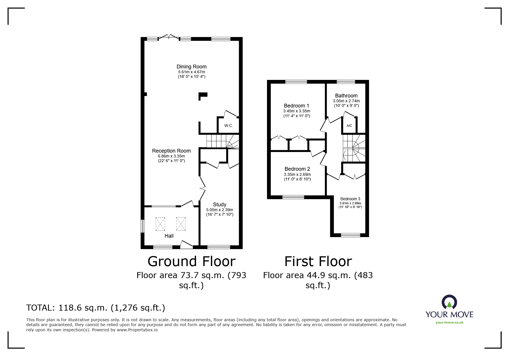 7, Black Path, East Sussex floorplan