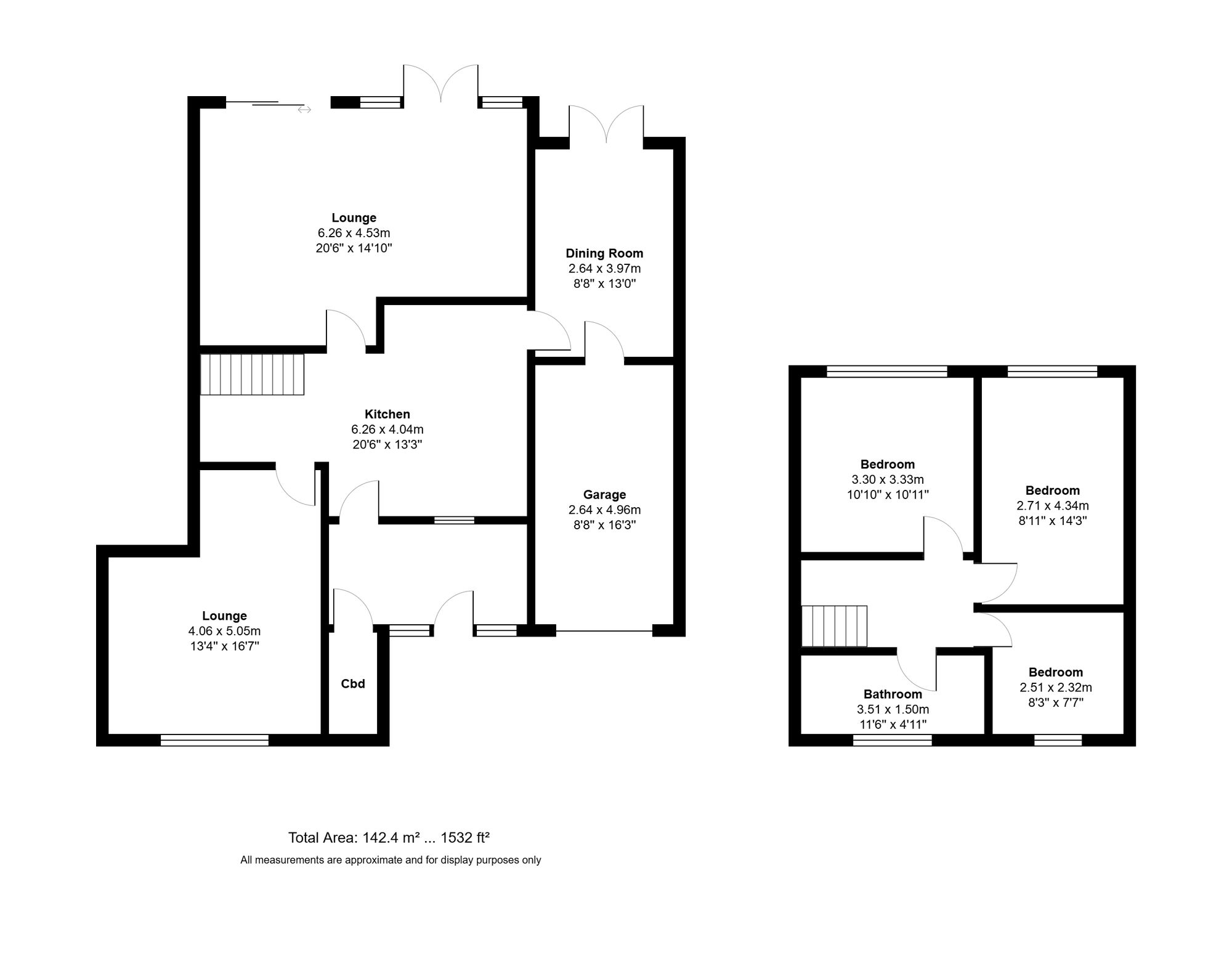 187 Millrose Close, Skelmersdale floorplan