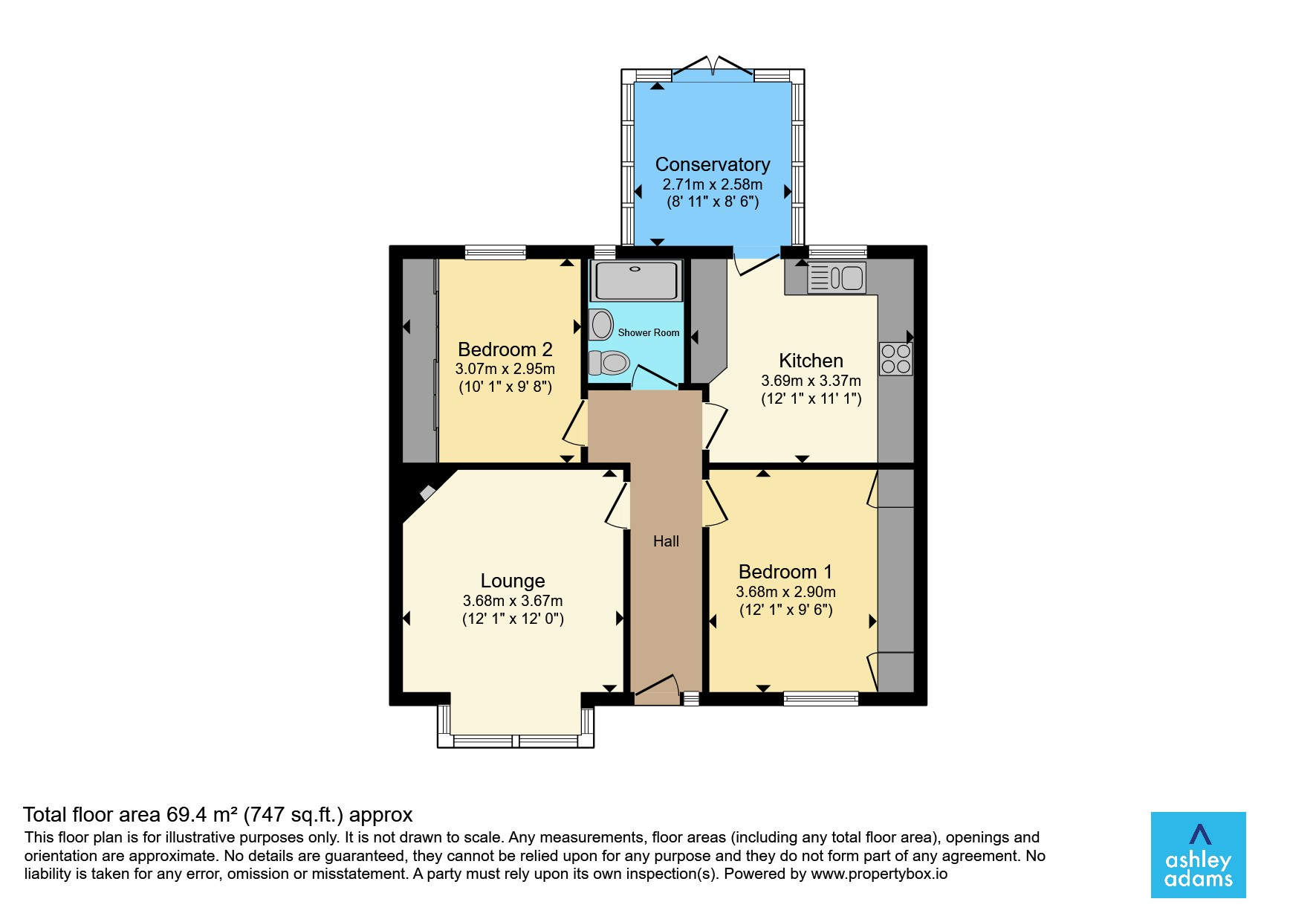 82, Holbrook Road, Derby floorplan