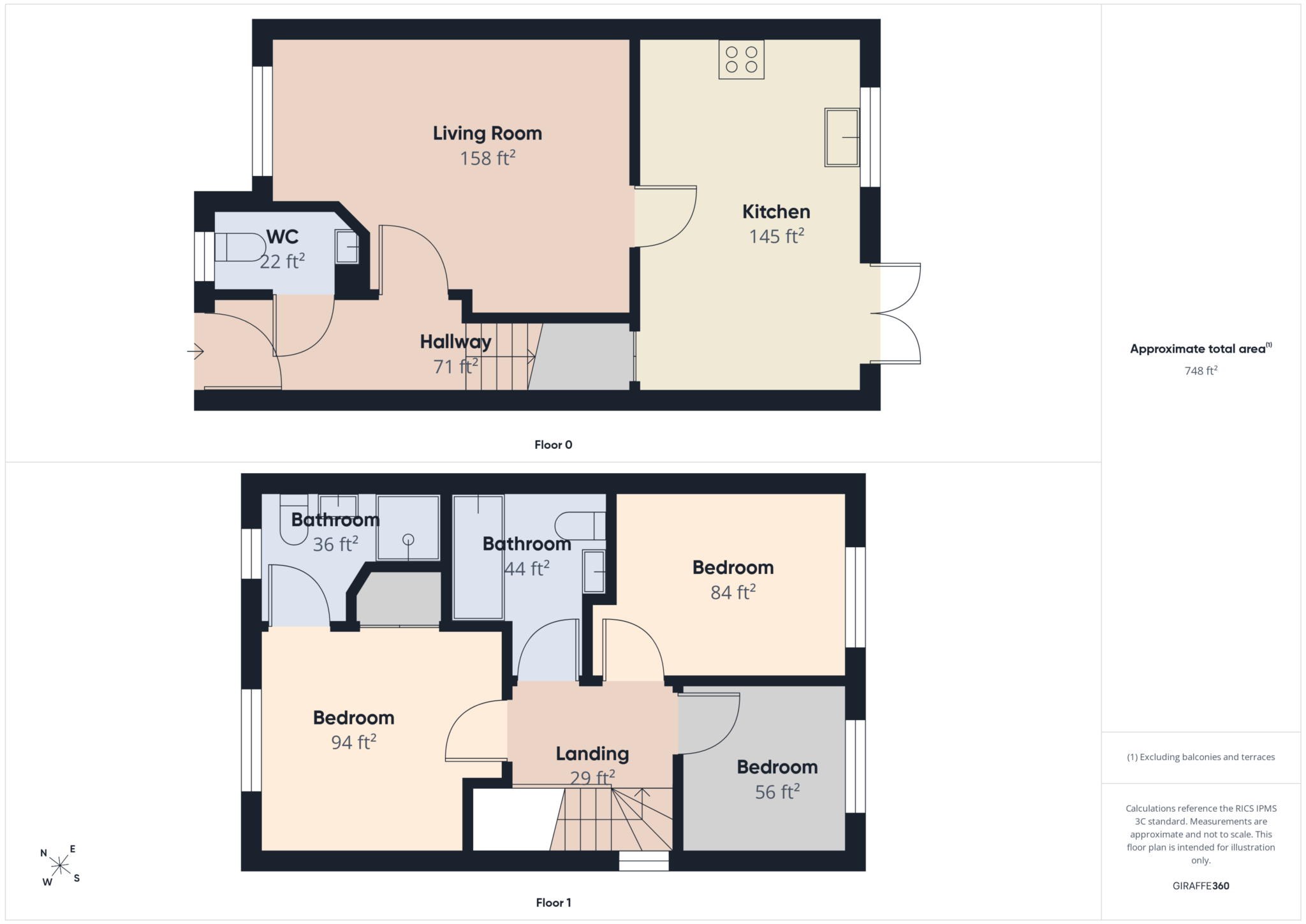 41, Applegate Drive, East Kilbride floorplan