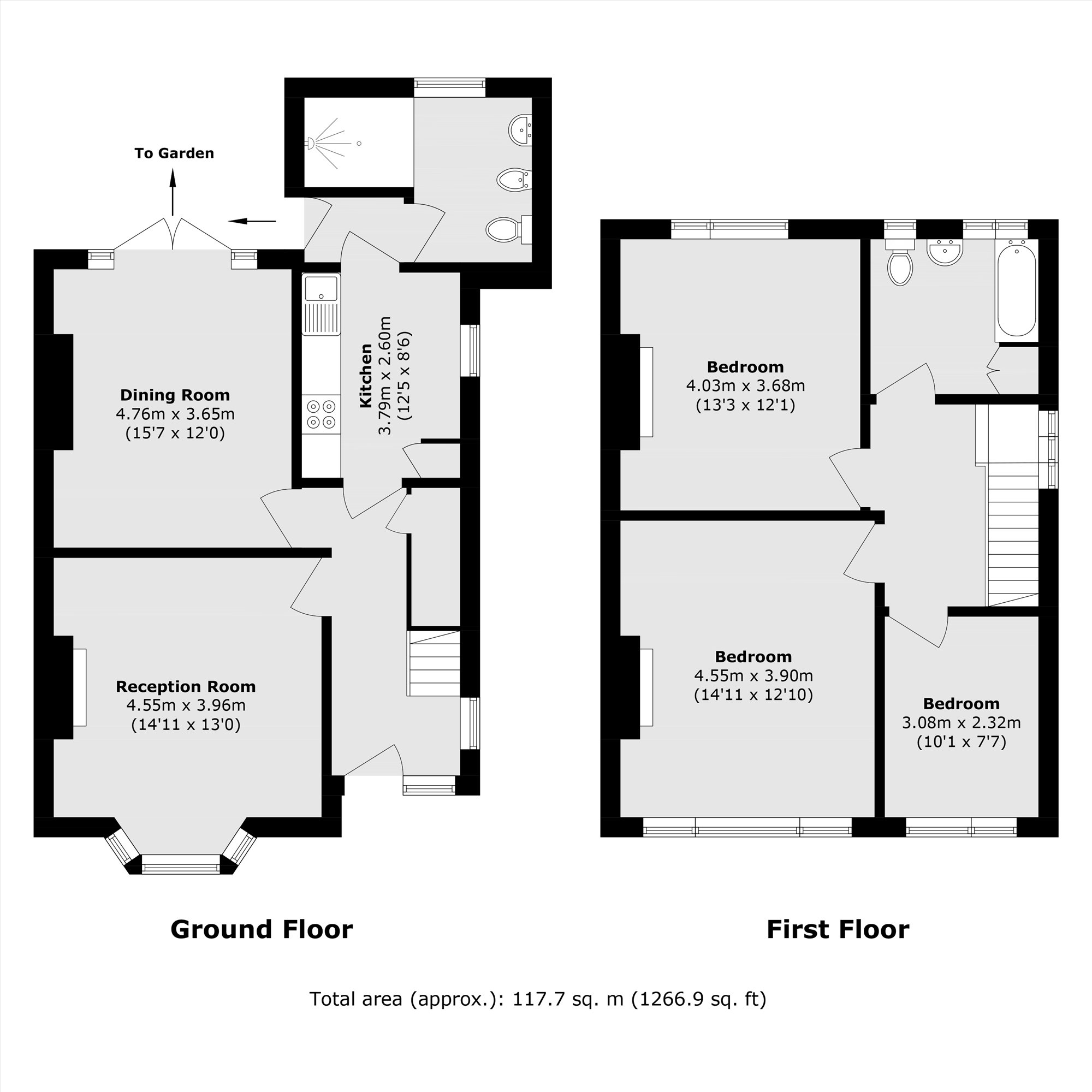 47, Fontaine Road, London floorplan