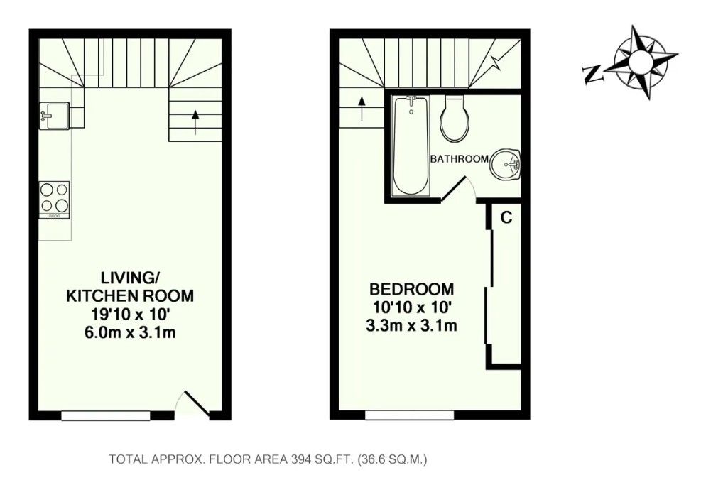 3 Old School House, Edenbridge floorplan
